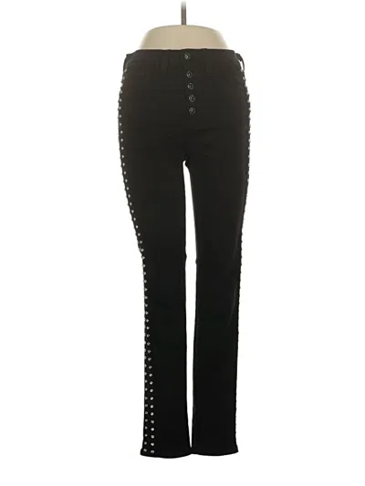 Pre-owned Veronica Beard Jeans Jeggings In Black