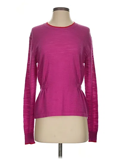 Pre-owned Veronica Beard Jeans Long Sleeve Top In Pink