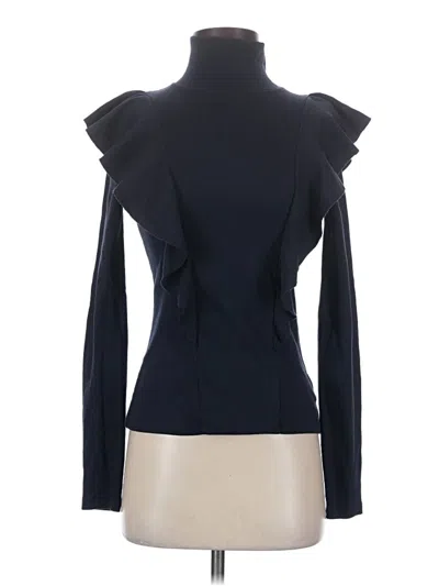 Pre-owned Veronica Beard Jeans Long Sleeve Turtleneck In Blue