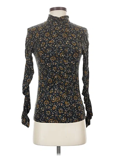 Pre-owned Veronica Beard Jeans Long Sleeve Turtleneck In Brown