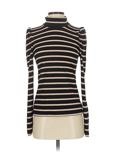 Pre-owned Veronica Beard Jeans Long Sleeve Turtleneck In Gold