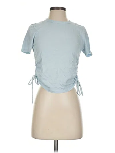 Pre-owned Veronica Beard Jeans Short Sleeve Top In Blue