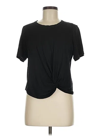 Pre-owned Veronica Beard Jeans Short Sleeve T-shirt In Black