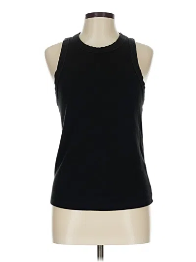 Pre-owned Veronica Beard Jeans Sleeveless Top In Black