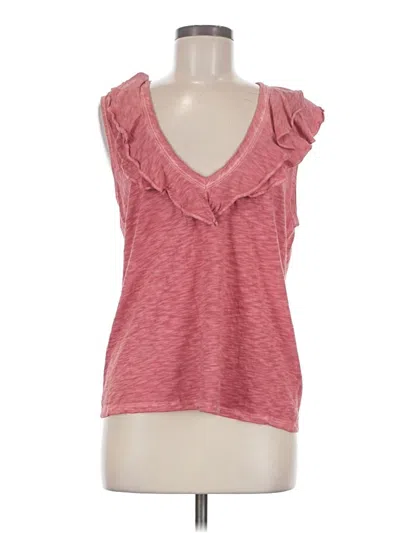 Pre-owned Veronica Beard Jeans Sleeveless Top In Pink