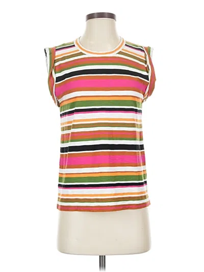 Pre-owned Veronica Beard Jeans Sleeveless T-shirt In Pink