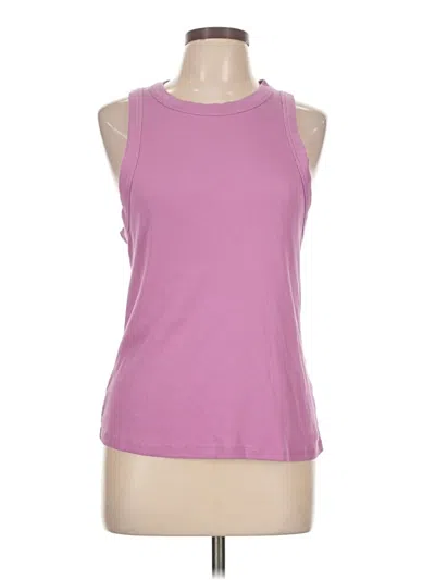 Pre-owned Veronica Beard Jeans Sleeveless T-shirt In Purple