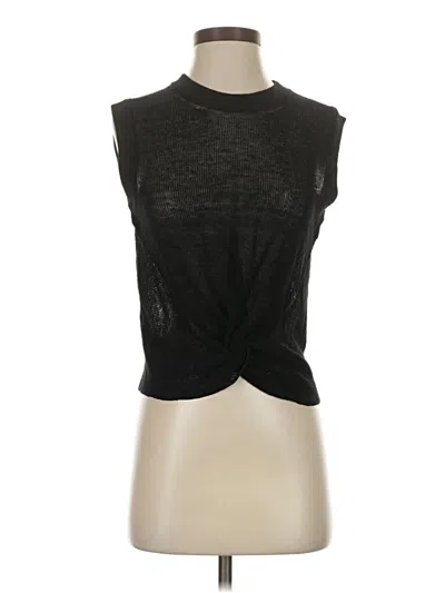 Pre-owned Veronica Beard Jeans Sweater Vest In Black