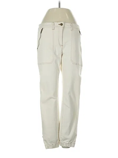 Pre-owned Veronica Beard Jeans In White