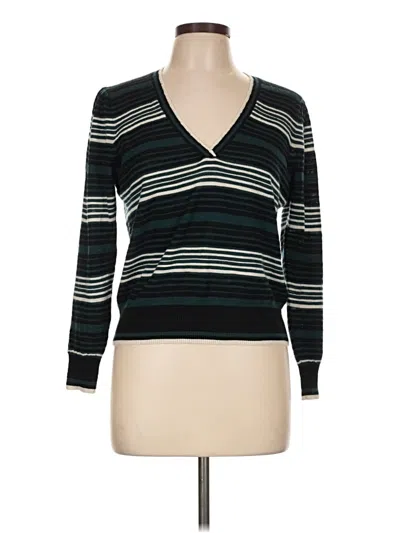 Pre-owned Veronica Beard Jeans Wool Sweater In Teal
