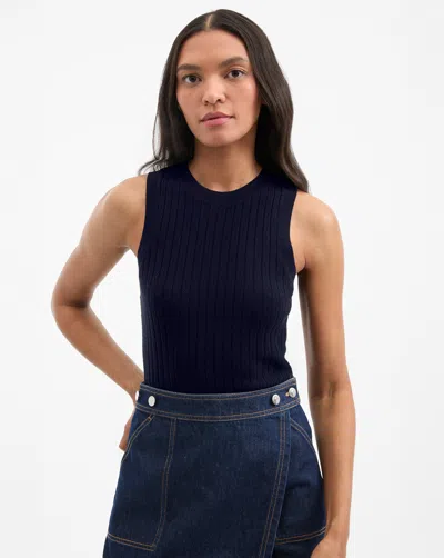 VERONICA BEARD JERREL MERINO WOOL TANK TOP