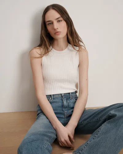 VERONICA BEARD JERREL MERINO WOOL TANK TOP
