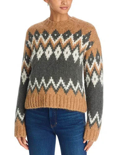 Veronica Beard Jessalyn Crewneck Sweater In Multi