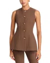 Veronica Beard Jessup Vest In Brown