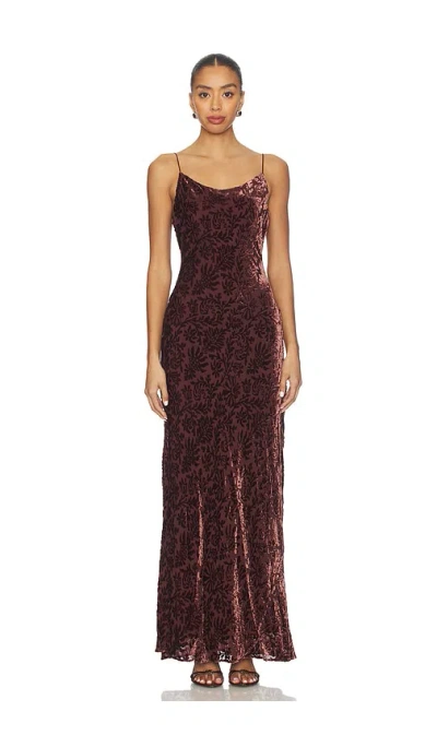 Veronica Beard Jolynn Dress In Burgundy