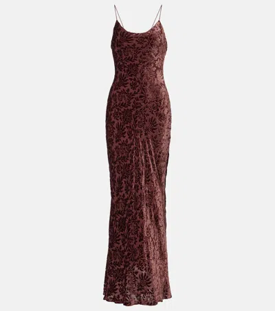 VERONICA BEARD JOLYNN JACQUARD MAXI DRESS