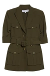 Veronica Beard Jones Dickey Jacket In Green