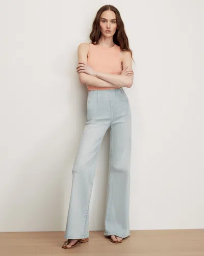 Veronica Beard Joplin Off-duty Flare Jean In Gray