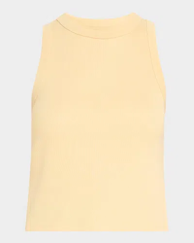 Veronica Beard Jordyn Cropped Tank Top