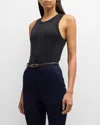 Veronica Beard Jordyn Tank In Black