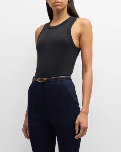 VERONICA BEARD JORDYN CROPPED TANK TOP