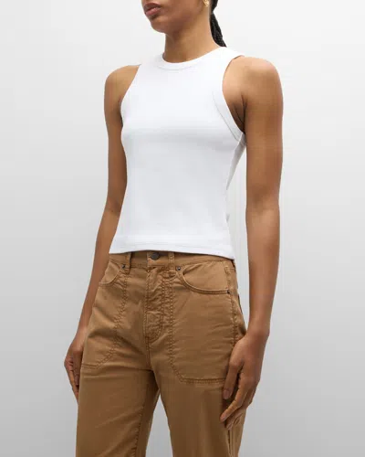 VERONICA BEARD JORDYN CROPPED TANK TOP