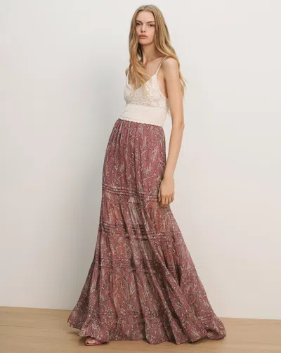 Veronica Beard Josiane Floral Maxi Dress