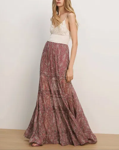 Veronica Beard Josiane Maxi Dress In Orchid Haze Multi