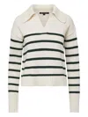 Veronica Beard Jovie Sweater In White