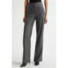 Veronica Beard Jude Tailored Pants In Heather Grey