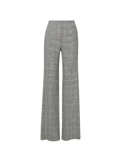 Veronica Beard Jude Wide-leg Trousers In Gray
