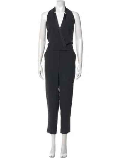 Pre-owned Veronica Beard Jumpsuit In Black