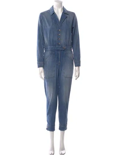 Pre-owned Veronica Beard Jumpsuit In Blue