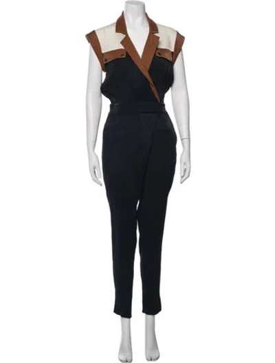 Pre-owned Veronica Beard Jumpsuit In Blue