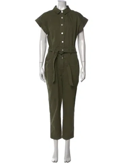 Pre-owned Veronica Beard Jumpsuit In Green