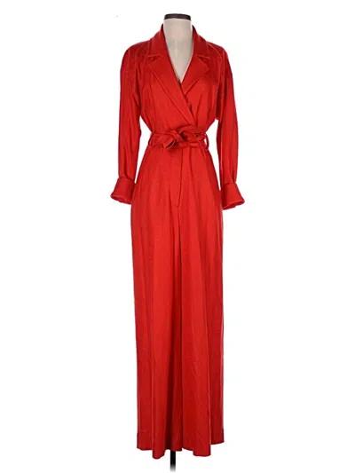 Pre-owned Veronica Beard Jumpsuit In Red