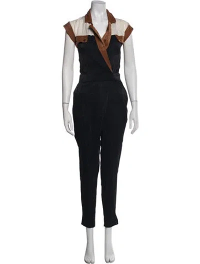 Pre-owned Veronica Beard Jumpsuit W/ Tags In Black