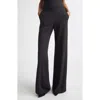 Veronica Beard Kalinda High Waist Ponte Wide Leg Pants In Blue