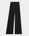 Veronica Beard Kalinda Wide-leg Pants In Black