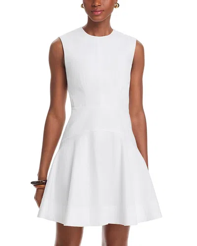 Veronica Beard Karrigan Mini Dress In White