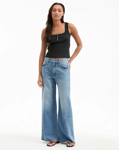 Veronica Beard Kasey Wide-leg Jean In Blue
