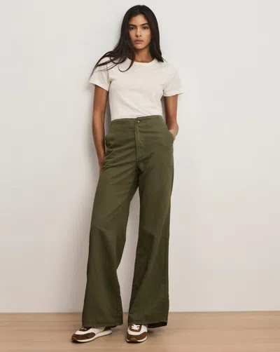 Veronica Beard Kasey Wide-leg Pant In Gray