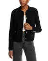 Veronica Beard Katia Knit Jacket In Black In Black