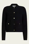 Veronica Beard Katia Knit Jacket In Black