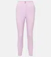 Veronica Beard Kean Hose Aus Webstoff Mit Geradem Bein Und Biesen In Purple