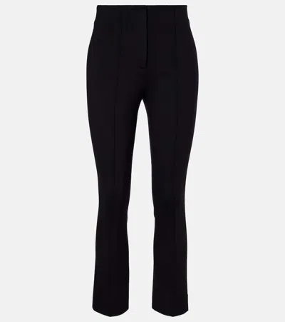 Veronica Beard Kean Cropped Slim Pants In Black