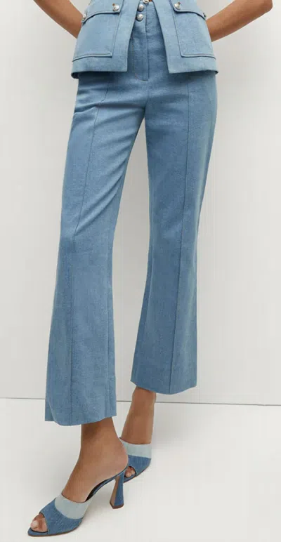 Veronica Beard Kean Pant In Iceberg In Multi