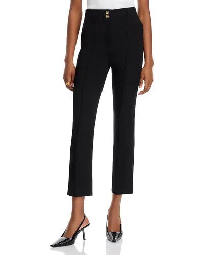 Veronica Beard Kean Slim Leg Pants In Black