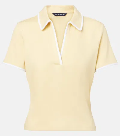 Veronica Beard Kearney Cotton-blend Polo Shirt