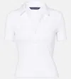 Veronica Beard Kearney Button-down Tee In White In White